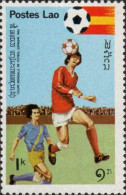 Laos Poste N** Yv: 361/366 Coupe Du Monde De Football Espana'82 - Laos
