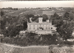 EN AVION AU DESSUS DE SAINTE CROIX DU MONT LE CHATEAU DE TASTES CPSM 10X15 TBE - Other & Unclassified