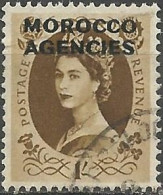 MAROC / AGENCE BRITANNIQUE  N° 70 OBLITERE - Bureaux Au Maroc / Tanger (...-1958)