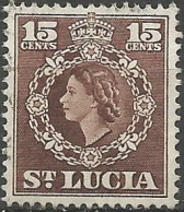 SAINTE-LUCIE N° 163 OBLITERE - St.Lucia (...-1978)