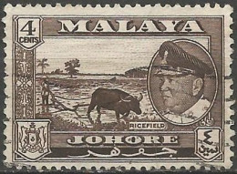 MALAISIE / JOHORE  N° 134 OBLITERE - Johore
