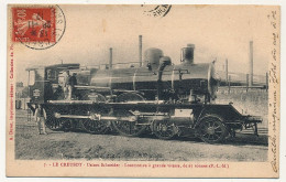 CPA - LE CREUSOT (Saône Et Loire) - Usines Schneider - Locomotive à Grande Vitesse, De 65 Tonnes (P.L.M.) - Le Creusot