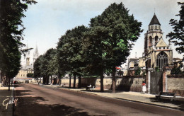 CAEN Boulevard Bertrand. Flèches De L'Abbaye Aux Hommes Et Vieux Saint-Etienne. - Caen