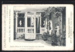 CPA Paris, Jardin D`Hiver De La Galerie Francaise D`Art Decoratif  - Parques, Jardines