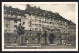 AK Wien, Gemeindebau Fuchsenfeldhof-Längenfeldgasse  - Altri & Non Classificati