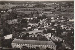 SAINT SEURIN SUR L'ISLE VUE GENERALE AERIENNE ET LES USINES 1952 CPSM 10X15 TBE - Autres & Non Classés