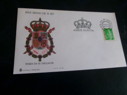 BELLE ENVELOPPE 1ER JOUR FDC   "SERIE BASICA S.M EL REY" ..MADRID 6-3-1998 - FDC