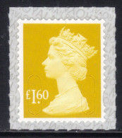 GB 2019 QE2 £1.60 Orange Yellow Machin Umm SG U2949 ( H1078 ) - Série 'Machin'