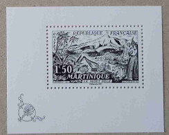 T6-E1 : Martinique - Le Mont Pelée - Unused Stamps