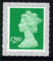 GB 2019 QE2 £2.80 Bluish Green Machin Umm SG U2964 ( H1402 ) - Machin-Ausgaben