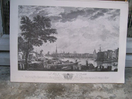 Art & Antiquités > Tableaux Estampe Le Port De La Rochelle - Prenten & Gravure