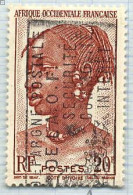 AOF Poste Obl Yv:41 Mi:51 Côte D'Ivoire Jeune Fille Peuhl (Belle Obl.mécanique) - Used Stamps