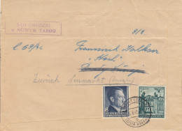 GG: Portogerechte MiF Neumarkt, Zustellurkunde - Occupation 1938-45