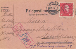 Bosnien: 1917: Feldpostkorrespondenzkarte Lublin Nach Zürich - Bosnië En Herzegovina