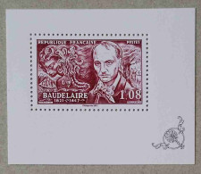 T6-D6 : Arts Et Lettres - Charles Pierre Baudelaire - Unused Stamps