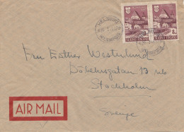 Finnland: 1948 Helsinki Luftpost Nach Stockholm - Other & Unclassified