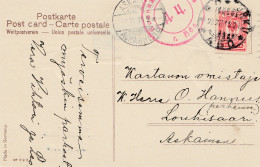 Finnland: 1915: Neujahrskarte Nach Askainen - Autres & Non Classés