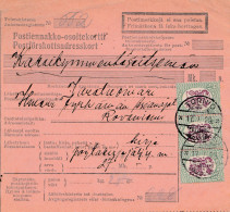 Finnland: 1929: Paketkarte Von Tornio - Otros & Sin Clasificación