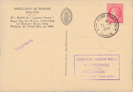 Frankreich: 1949: Ansichtskarte Hotel-Dieu De Beaune - Sonstige & Ohne Zuordnung