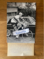 Cyclisme - Ercole Baldini - Tour D'Italie 1959 - Tirage Argentique Original - Radsport