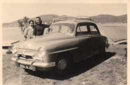 Photographie Vintage Photo Snapshot Automobile Voiture Car Auto - Cars