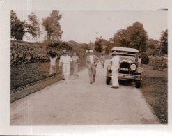 Photographie Vintage Photo Snapshot Automobile Voiture Car Auto - Coches