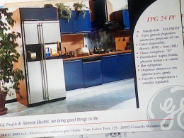 CINISELLO BALSAMO GENERAL ELECTRIC FRIGO   PROMOCARD 0113 N2000 JW6650 - Cinisello Balsamo