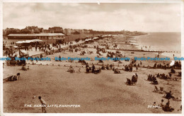 R136044 The Beach. Littlehampton. Valentines. RP. 1938 - World