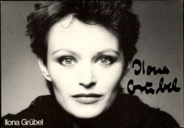 CPA Schauspieler Ilona Grübel, Portrait, Autogramm - Acteurs