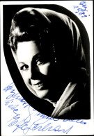 CPA Schauspielerin Elfe Gerhard, Portrait, Autogramm - Acteurs
