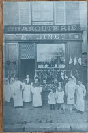 CHARCUTERIE LINET CARTE PHOTO MAGASIN DEVANTURE - Foto