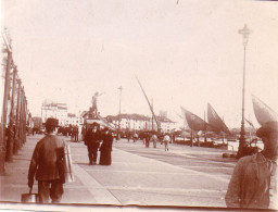 Photographie Vintage Photo Snapshot Bateau Marine Toulon Marin - Lieux