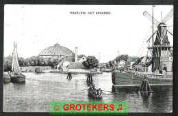 HAARLEM Het Spaarne 1908 Zie Achterzijde   Ed: SCHAEFER - Haarlem