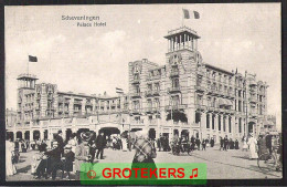 SCHEVENINGEN Palace Hotel Zeer Levendig 1919 - Scheveningen