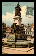 02 - SAINT-QUENTIN - LE MONUMENT DE LA DEFENSE DE 1557 - CARTE COLORISEE - Saint Quentin