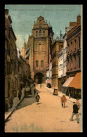 02 - SAINT-QUENTIN - PORTAIL DE LA BASILIQUE - CARTE COLORISEE - Saint Quentin