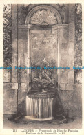 R136700 Langres. Promenade De Blanche Fontaine. Fontaine De La Grenouille. LL. P - Mundo