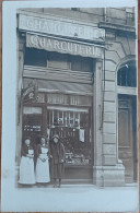 CHARCUTERIE JACOB ? CARTE PHOTO MAGASIN DEVANTURE - Foto