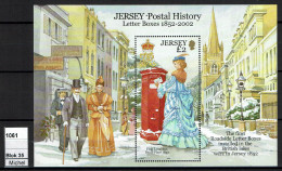 Jersey - 2002 - MNH - Histoire Postale, Postal History - Letter Boxes, 150th Anniversary Of The Pillar Box - Jersey
