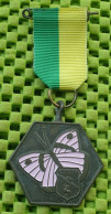 Medaile   :   H.W.S.V. De Vierdaagsche , Den Haag (vlinder Rose) -  Original Foto  !!  Medallion  Dutch . - Sonstige & Ohne Zuordnung