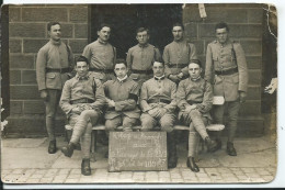 CARTE PHOTO MILITARIA - Militaires ' Photo DAUCHER-FAUST- ST-AVOLD - Characters