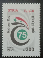 Syria NEW MNH 2021 Stamp - National Day - Flag - Syrië