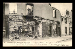 51 - REIMS - RUINES - GUERRE 14/18  - Reims