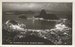 X116883 BRESIL BRAZIL BRASIL RIO DE JANEIRO PANORAMA DE NOCHE DE NUIT - Rio De Janeiro