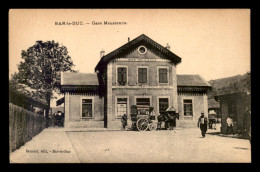 55 - BAR-LE-DUC - LA GARE DE CHEMIN DE FER MEUSIENNE - EDITEUR BENOIST - Bar Le Duc