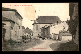 55 - CULEY - MAIRIE ET EGLISE - EDITEUR M. GAILLOT - Sonstige & Ohne Zuordnung