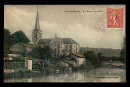 55 - LISLE-EN-RIGAULT - LE PONT ET LA SAULX - CARTE COLORISEE - EDITEUR LEON THIEBAUX - Sonstige & Ohne Zuordnung