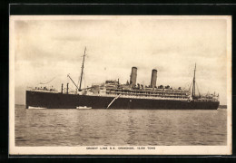 AK Passagierschiff SS Ormonde Auf See In Fahrt  - Steamers