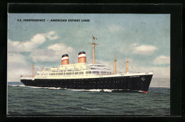 AK S. S. Independence Der American Export Lines  - Steamers