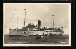 AK Helgoland, Schnelldampfer Cobra  - Steamers